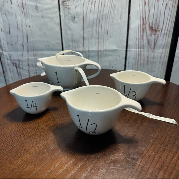 RAE DUNN measuring cups set of 4 New with Tags no box - Picture 4 of 12